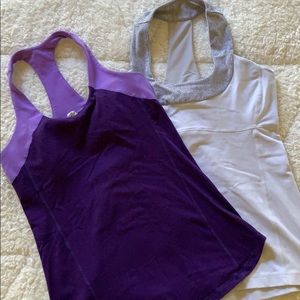 Pair of Lululemon Tanks